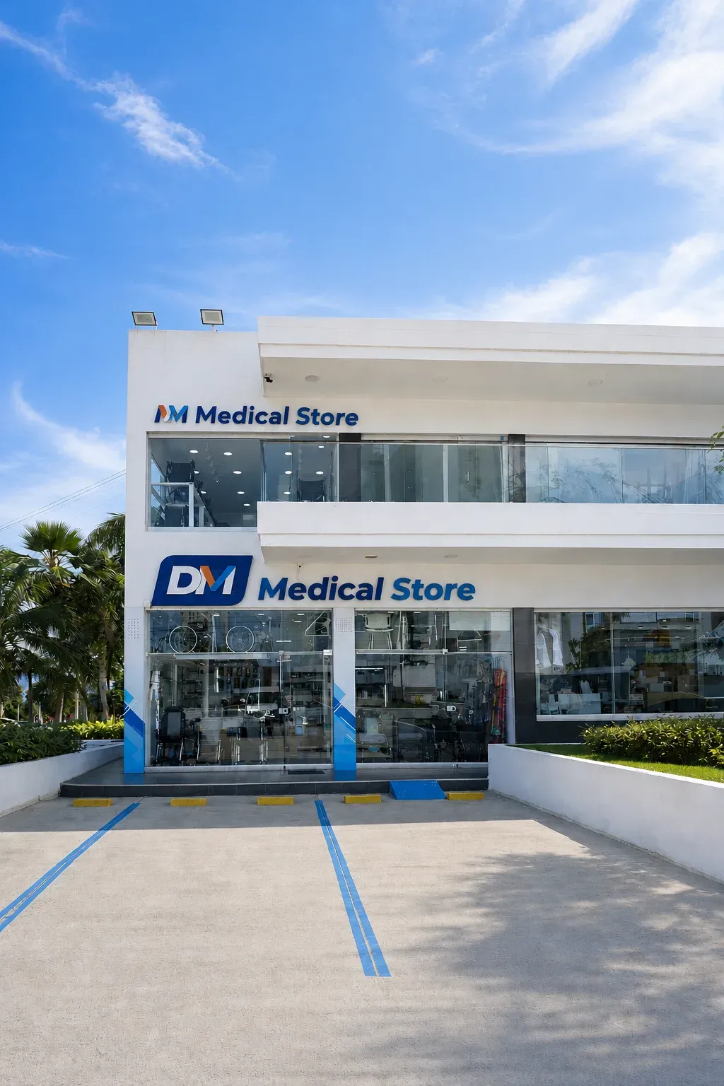 Fachada de DM Medical Store en Barranquilla