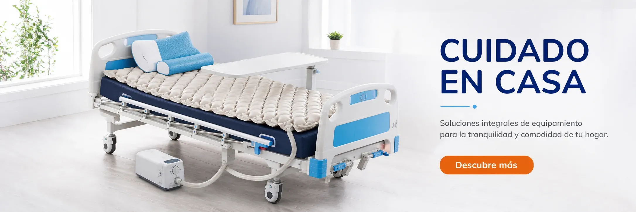 Cuidado en casa — soluciones integrales de equipamiento para la tranquilidad y comodidad de tu hogar