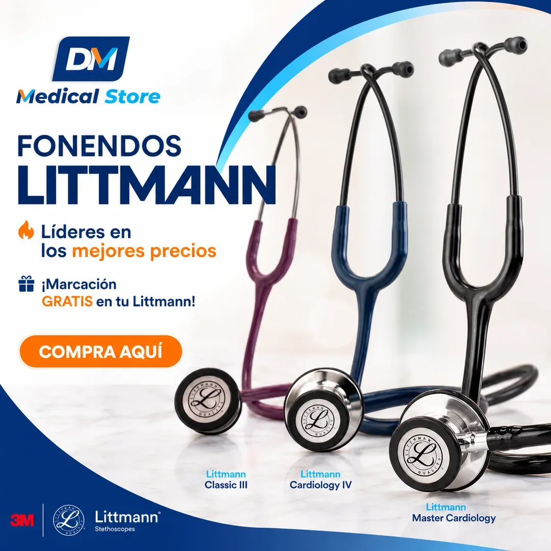 Fonendos Littmann — Classic III, Cardiology IV y Master Cardiology